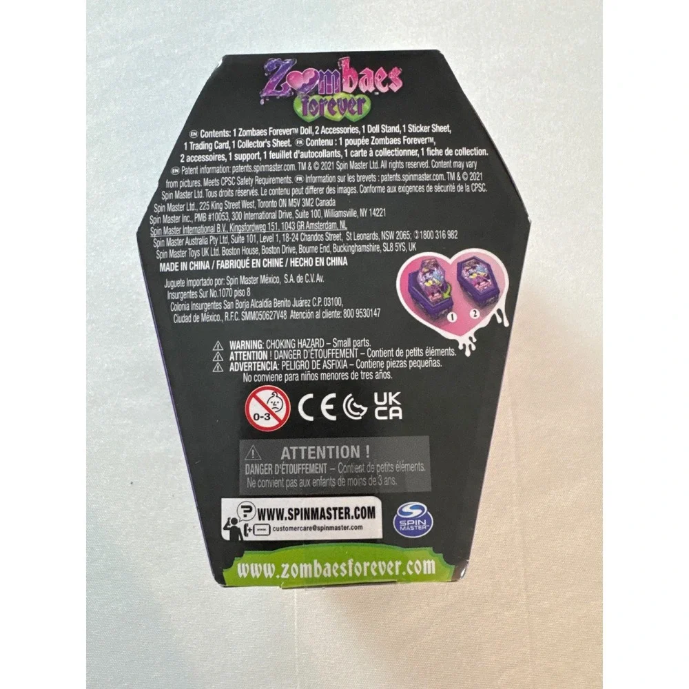 Zombaes Forever Rock in Peace Series 1 Zombie Doll Sealed NEW 6063727